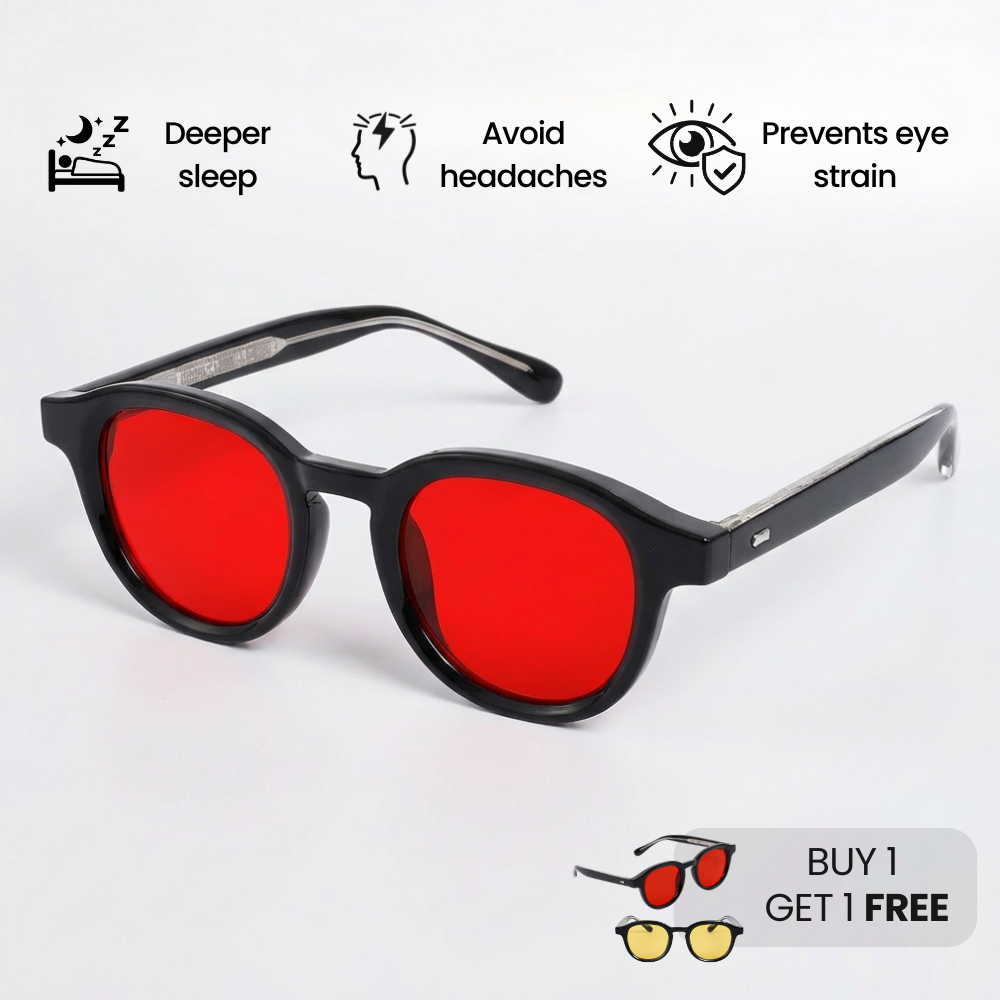 AZZARI™ Unisex Red Lens - Blue Light Glasses