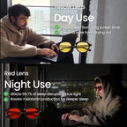 AZZARI™ Unisex Red Lens - Blue Light Glasses