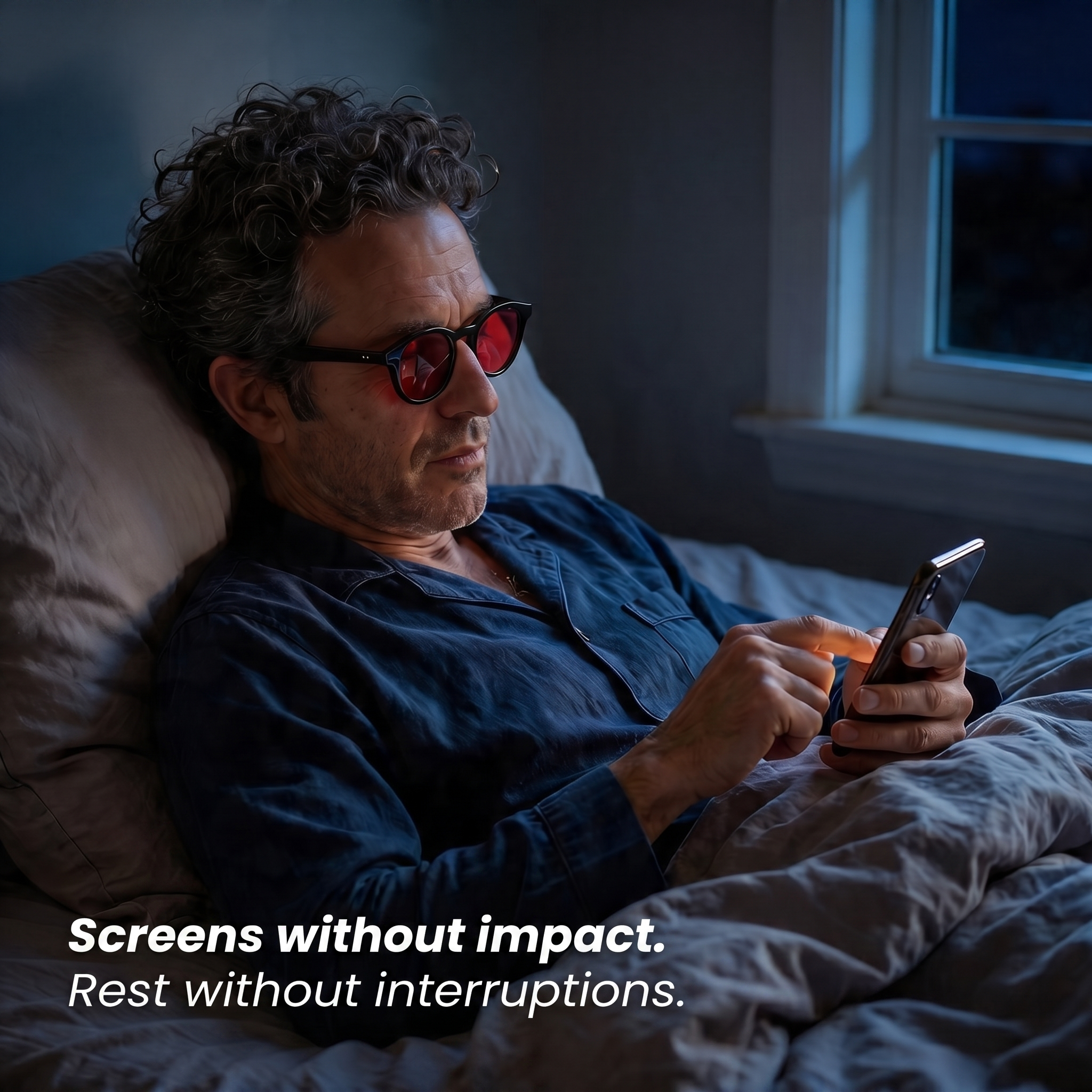 AZZARI™ Unisex Red Lens - Blue Light Glasses